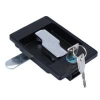 Parte liga de zinco 105.5x97.5x28.6mm do equipamento do hardware do fechamento preto da trava da pá