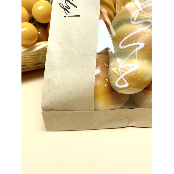 Customized Recycle Bread Baguette Bags with Flat Handles and Personalized Logos