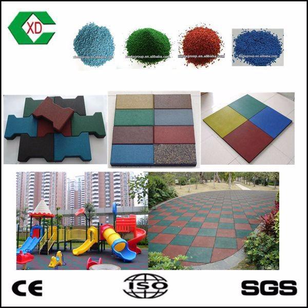 4 Layers Sports Facilities Equipment Rubber Molding Rubber Mat Manufacturing Machine