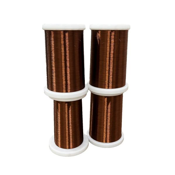 Overcoat Polyamide Imide Enameled Copper Winding Wire 0.10mm - 3.2mm chemical resistant