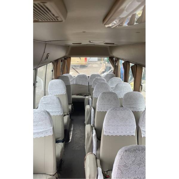 7005*2040*2785 Good Condition 30 Seats Mini Bus Or Used Toyo ta Coaster Bus Hot Sal