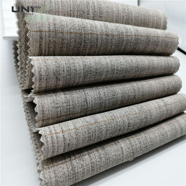 Canvas Garment Rayon Hair Interlining Fabric For Men's Uniform