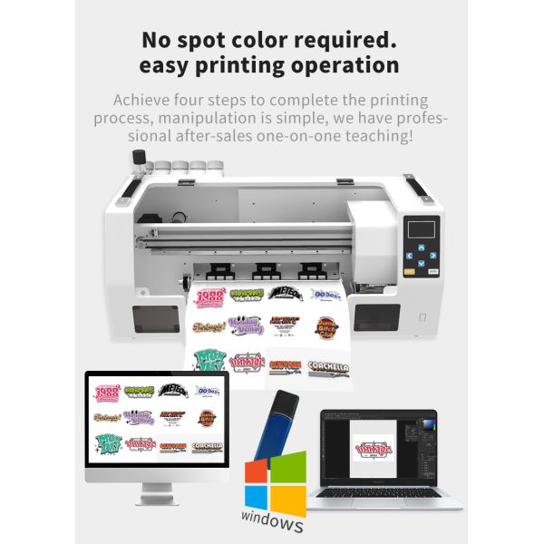 KECAI Printer Printing Machine Kit Dtf A3 Dtf Printer With Shaker and Dryer Inkjet Tshirt Printer