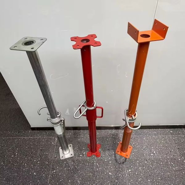 Heavy-Duty Telescopic Adjustable Shoring Prop with Q235 High-Strength Steel for Scaffolding Support