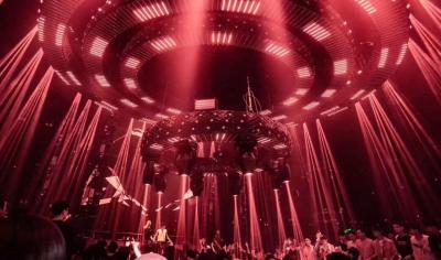 Night Club Circle Lighting Truss Machine Truss Lifting Stage Lighting Truss