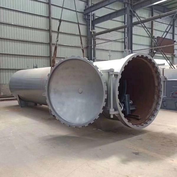 Industrial 2m diameter double door AAC  Autoclave Steam for Concrete Block Manufacturing Plant