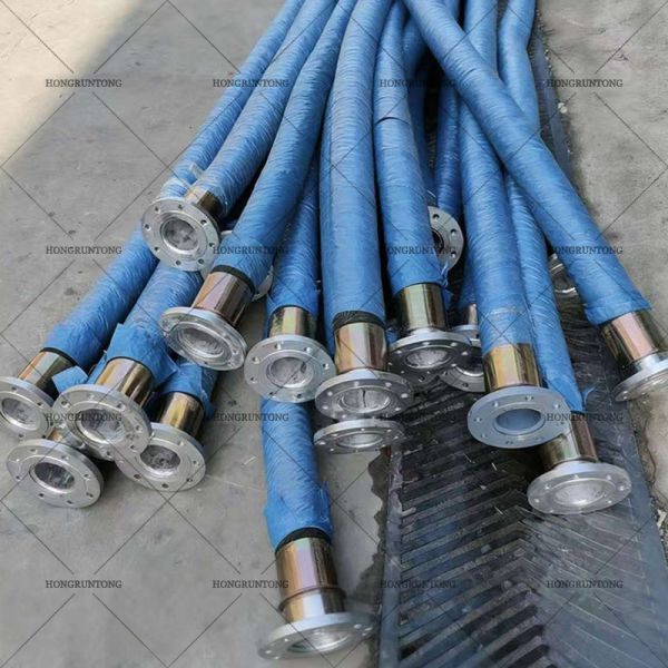 Buoyant UV Resistant Tear Resistant Dredging Rubber Hose for Heavy-Duty Slurry Transfer