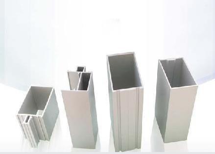 6063 T5 Square Aluminium Curtain Wall Profile Easy To Clean And Maintain