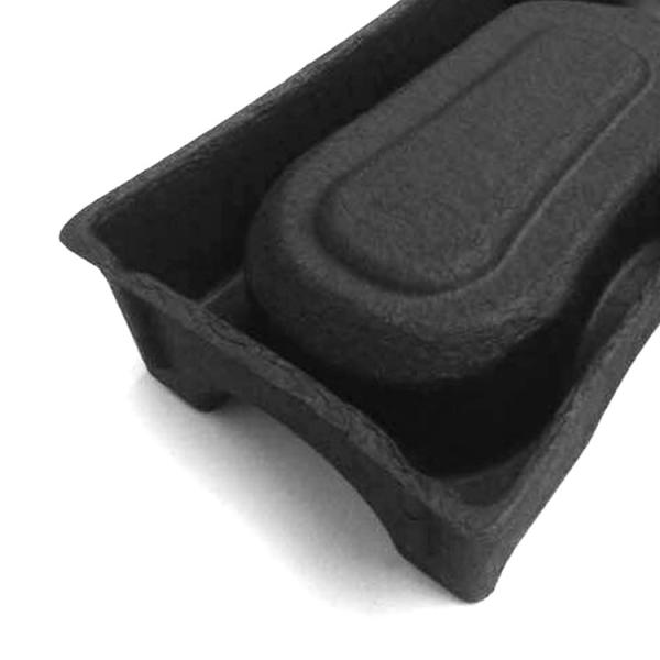 Eco Friendly Custom Logo Colored Paper Trays Wet Press Unbleached