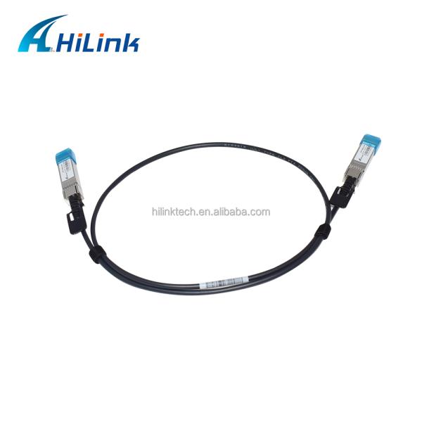 1M Cable de conexión directa de cobre (DAC) 30AWG Cable pasivo 10G SFP+ Equipo de fibra óptica Twinax