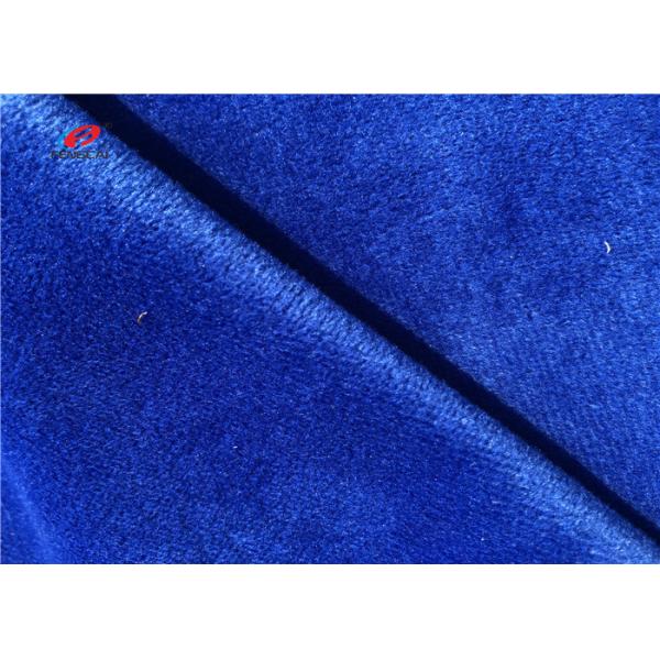 Ткань Книт искривления одеяла детей ткани точки Минкы полиэстера темно-синей материальной покрашенная равниной