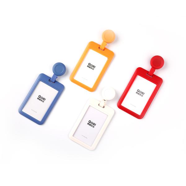 Deyi Easy Pull Buckle Plastic Lanyard Card Holder