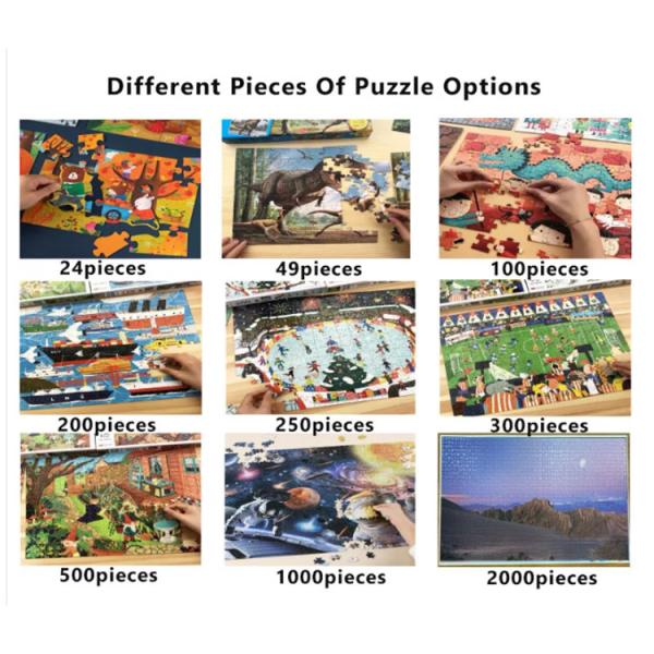 Custom Famous Painting 1000 Piece Jigsaw Puzzles For Adults Ocean Photo