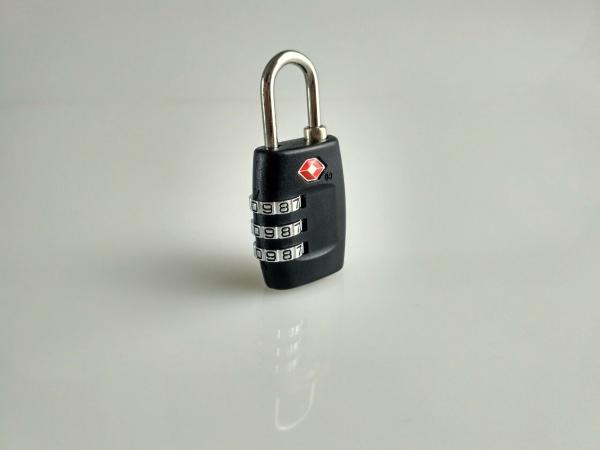 Professional 3 Dial Combination Lock Zinc Alloy / PC Material Color Customized