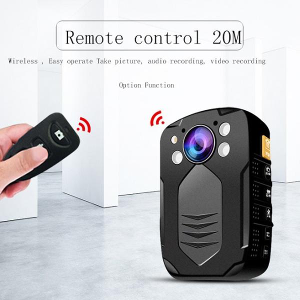 Wifi Body Mounted Camera / Cctv Video Cam Tcls Police Body Worn Video Camera Gps 4K Night Vision