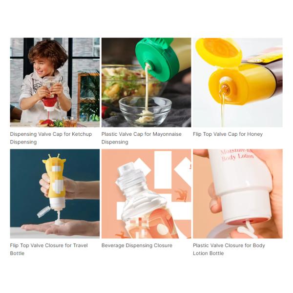 Wholesale Lid Factory Neck Finish Anti-Leakage Flip Top Screw Dispensing Cap