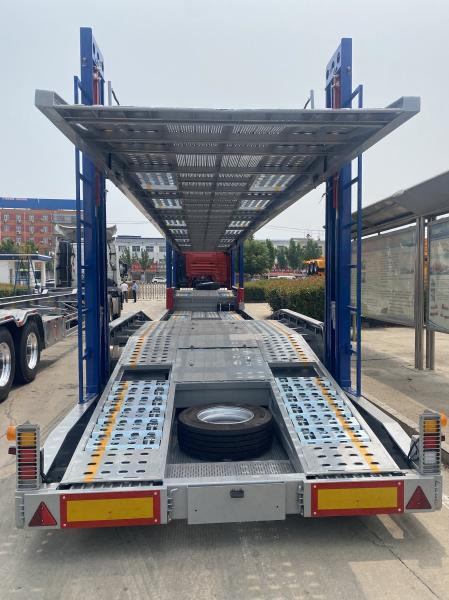 CIMC 2 Axle 8 Land Road Car Carrier Trailer Car Transport Trailer