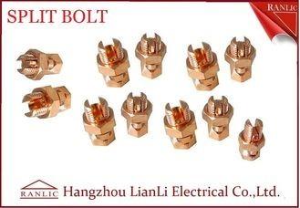 Yellow High Strength Split Bolt Connectors Bond Wires Brass Electrical Wiring Accessories