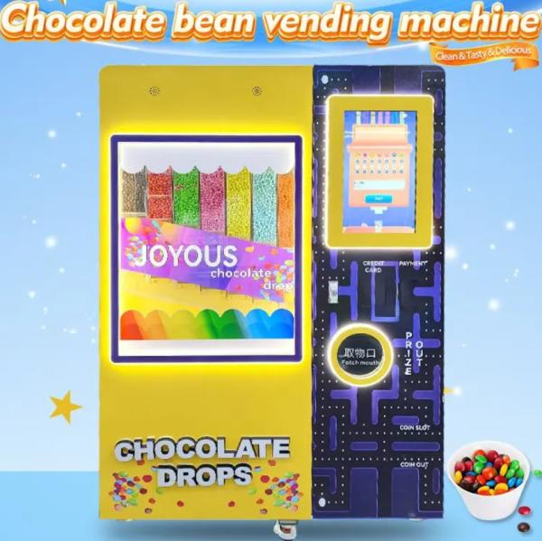 Intelligent Control High Efficiency 100% Fruit Marshmallow Chocolate Sugar Beans Candy Vending Machine Automatic Candy Dispenser