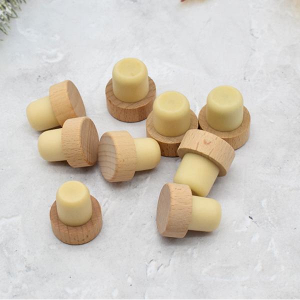 Вино бутылочная крышка Алюминиевая крышка Синтетическая пробка Деревянная Синтетическая Бар верхняя пробка