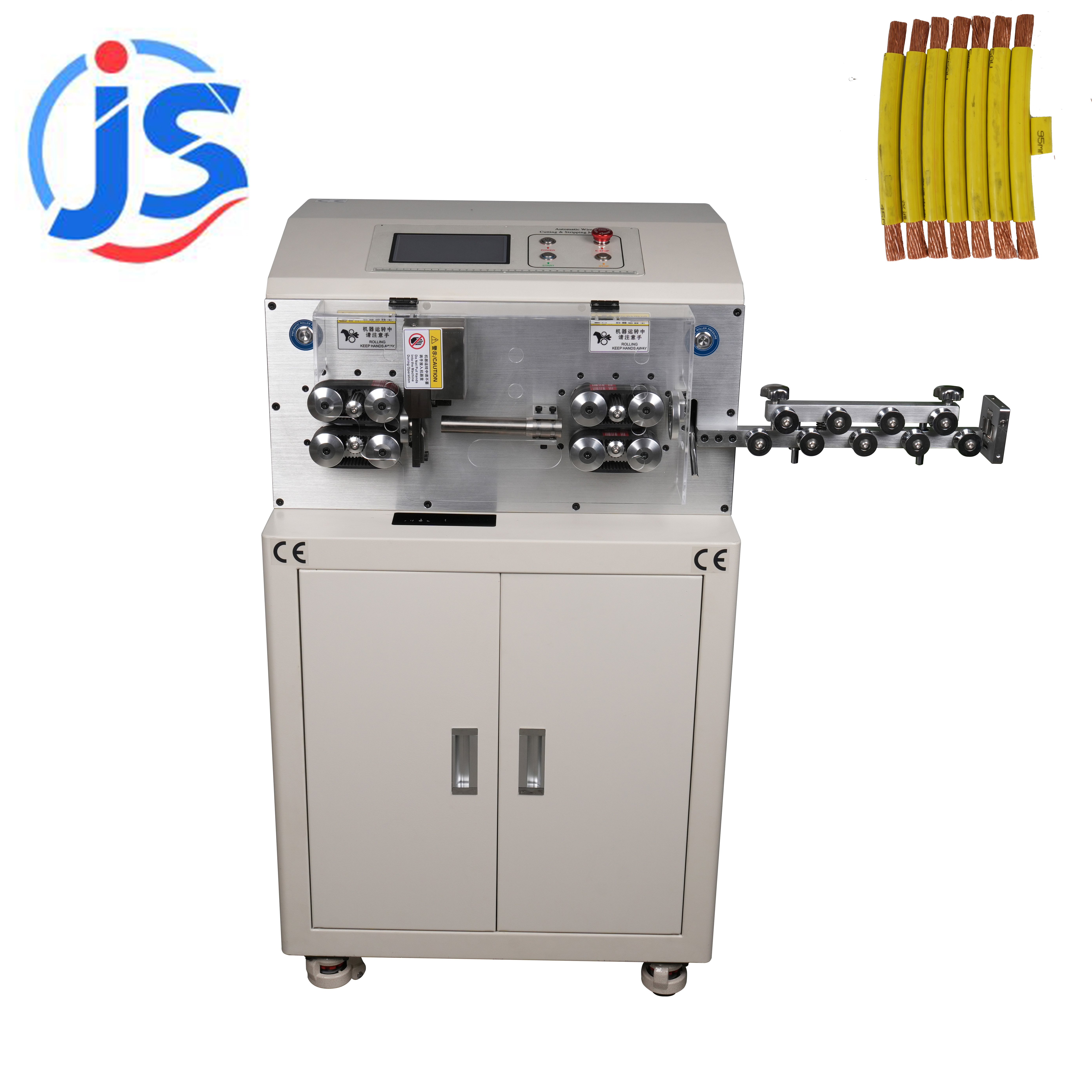 Cable Cutting, Peeling, No Indentation, Copper Core Cable Automatic Cutting, Maximum Outer Diameter 20mm Can Cut up to 100meters