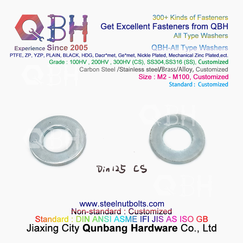 Плоская пружина QBH DIN125 DIN127 F436 F436M F959 F959M DIN434 DIN436 NFE25-511 типа Все сплющила Toothed круглую квадратную шайбу