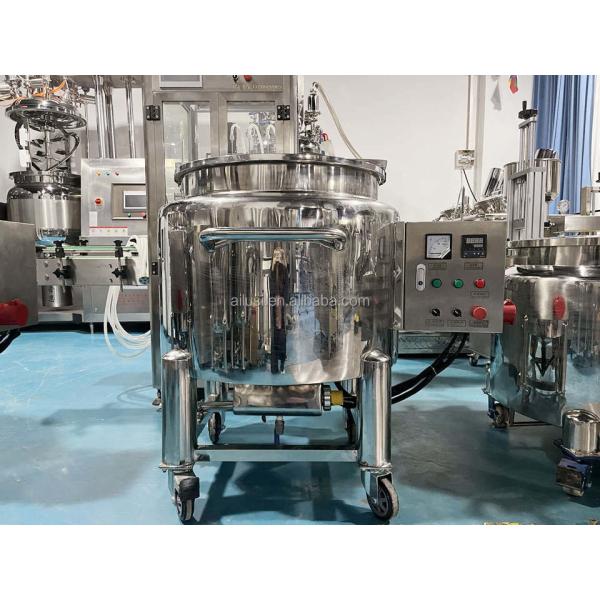 Heat Preservation Liquid Chemical Storage Tank Water Storage Tanks 316L Stainless Steel Tank for Cosmetic