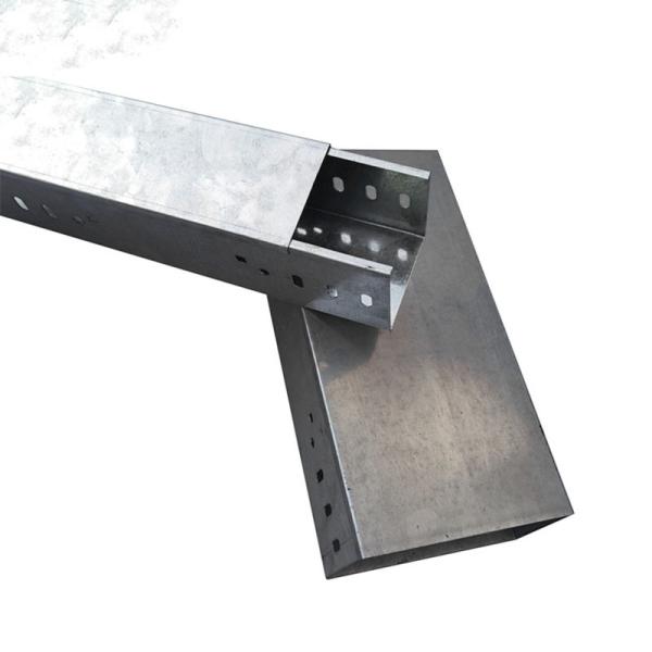 50mm-1000mm Suspended Cable Tray Stainless Steel Ventilation / Perforation Groove
