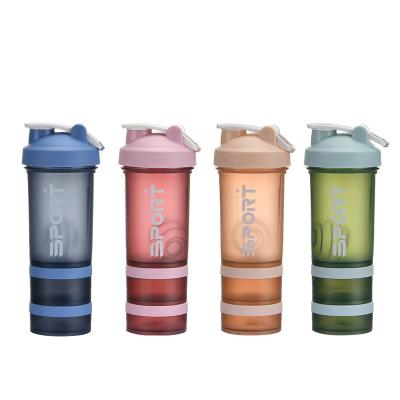 Personalised Transparent 700ml Protein Shaker Bottle For Gym