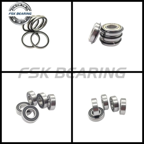 SFR4ZZ Miniature Flanged Deep Groove Ball Bearing 6.35x15.875x5.75mm Stainless Steel Non-Standard Flange Bearing