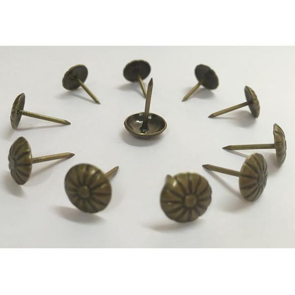 Antique Bronze Sofa Bubble Nail Flower Desige Furniture Hardware Sofa Accessories