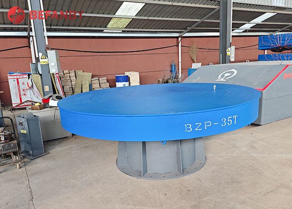 360°回転式ドッキング材料処理回転台