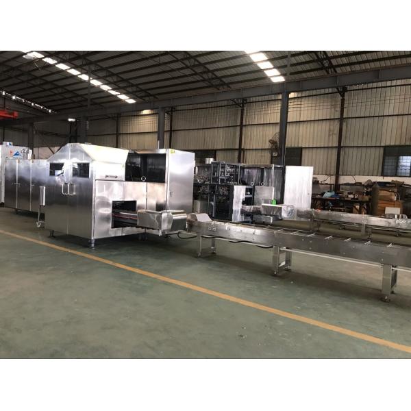 Fully Automatic Ice Cream Cone Making Machine 4000-5000pcs/H Capacity