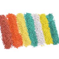 SBR Pellet de resina Anti deslizamiento de neumáticos de goma de la miga Multi tamaño para el jardín del hogar