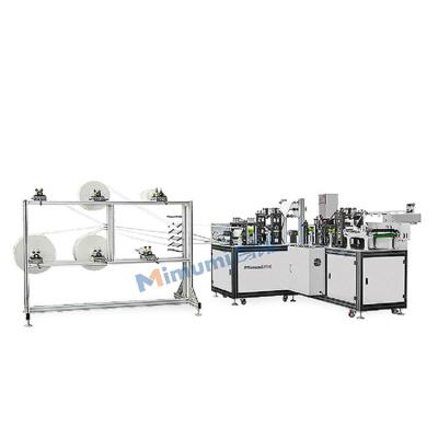 Folding Type Fully Automatic Mask Making Machine 40-80 Pcs / Min