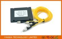 Divisor de fibra óptica de la caja de Platic del ABS, módulo planar FC el 1.5M del divisor del circuito de la onda luminosa