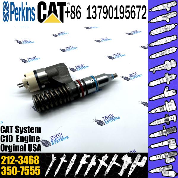 Injecteur de gazole de C10 C12 153-7923 317-5278 350-7555 pour l'excavatrice, injecteur à haute pression 229-1631 212-3468