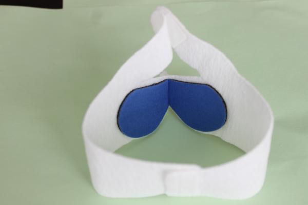 Disposable Infant Neonatal Phototherapy Eye Mask Porous For Hospital