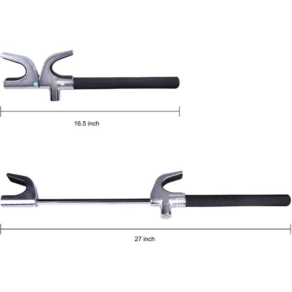 Heavy Duty Car Steering Wheel Lock , Tough Anti Theft Steering Wheel Lock