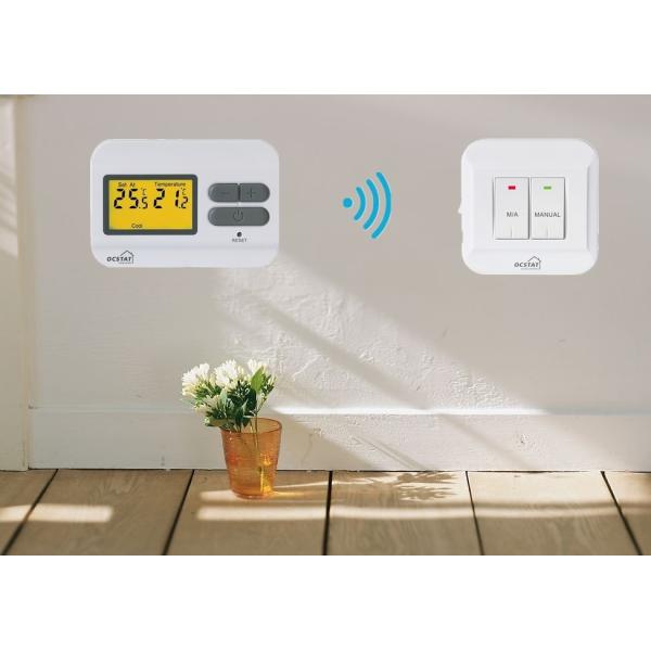 Беспроводной управляемый батареей термостат комнаты для ODM OEM топления пола