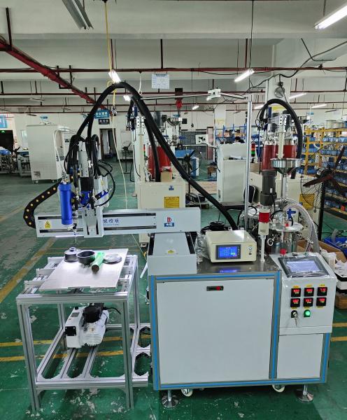 Automatic 2 Part AB Silicone Epoxy Resin Urethane Resin Meter Mix Dispensing Machine Robot