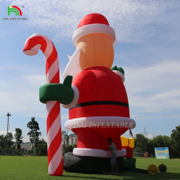 20ft 26ft 33ft Christmas Outdoor Decoration Giant Inflatable Santa Claus For Advertisement