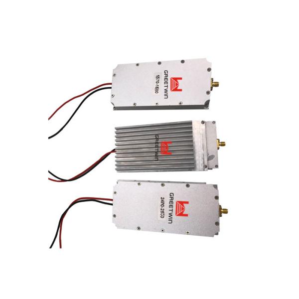 1500m Digital Gun Style Uav Jammer Module , Drone Signal Scrambler With Radio Frequency