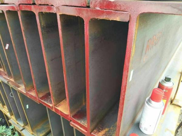 S275 Grade Hot Rolled Welding Steel H Beam 100 Mm Flange Width ISO Certification
