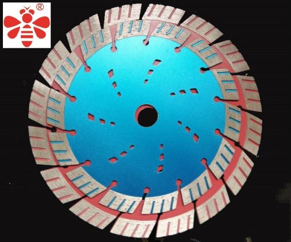 5  7 ”  Diamond Cutting Blade 1 Inch Arbor Apply  To Cut Brick Turbo Angle Grinder