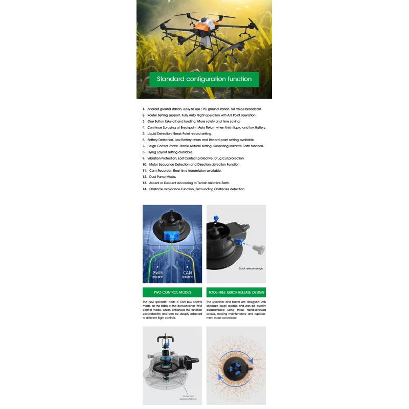High-Strength Original Plastic Propeller for Radio Control Drone High Quality Accessories