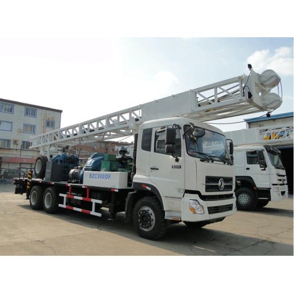 Буровая установка ТЕЛЕЖКИ 6X4 300m DONGFENG установленная тележкой