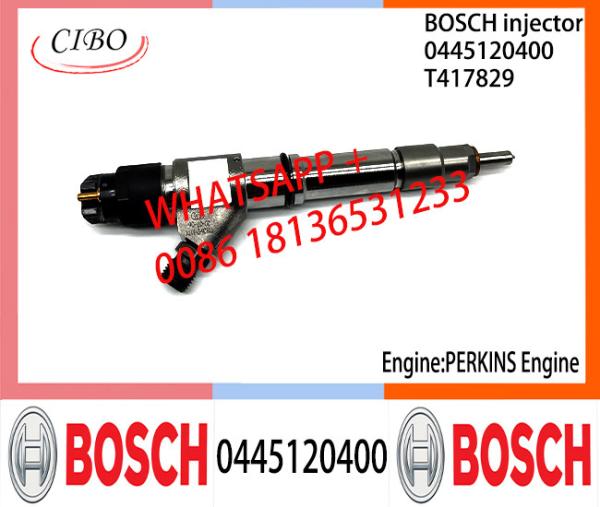 Asamblea original 0445120400 T417829 de inyector de combustible diesel de BOSCH 0445120400 para  Engine