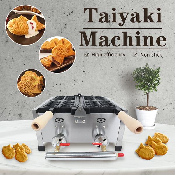 Тайяки газовый тип мини рыбной вафли производитель на 410x360x210 мм для японской тайяки закуски