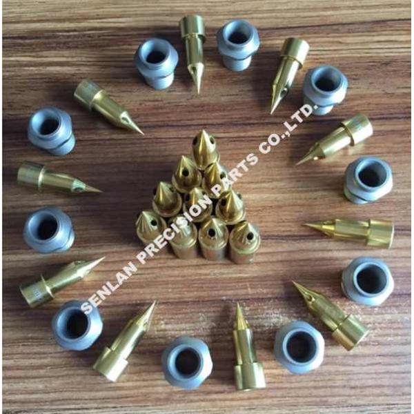 SS Plastic Mould Parts Hot Runner Nozzle Tips with Precision Temperature Control and High Heat Conducting Performance for Customized Injection Mold Service